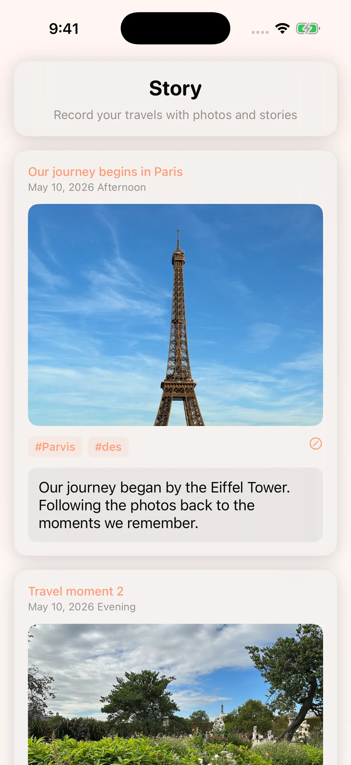 Your travel story